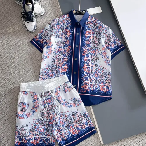 Gucci Tracksuits Short Sleeved For Men #1404444