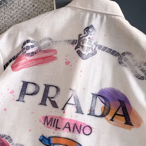 Cheap Prada Tracksuits Short Sleeved For Men #1404445 Replica Wholesale [$102.00 USD] [ITEM#1404445] on Replica Prada Tracksuits