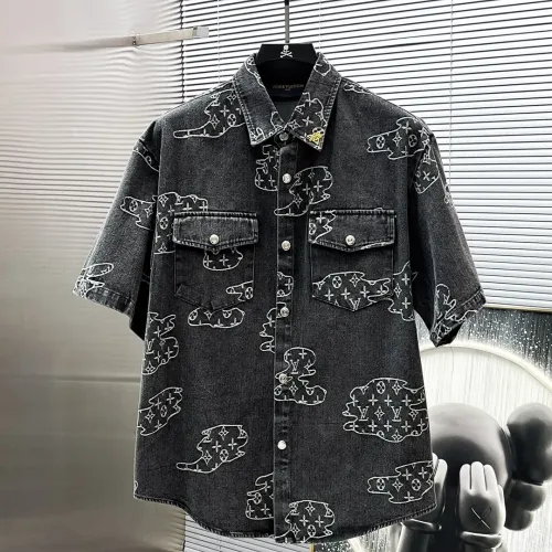 Cheap Louis Vuitton LV Tracksuits Short Sleeved For Men #1404446 Replica Wholesale [$82.00 USD] [ITEM#1404446] on Replica Louis Vuitton LV Tracksuits