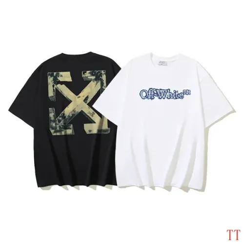 Cheap Off-White T-Shirts Short Sleeved For Unisex #1404473 Replica Wholesale [$29.00 USD] [ITEM#1404473] on Replica Off-White T-Shirts