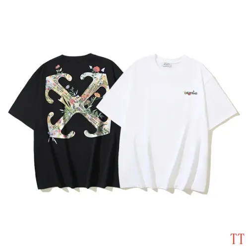Cheap Off-White T-Shirts Short Sleeved For Unisex #1404475 Replica Wholesale [$29.00 USD] [ITEM#1404475] on Replica Off-White T-Shirts