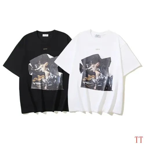 Cheap Off-White T-Shirts Short Sleeved For Unisex #1404487 Replica Wholesale [$29.00 USD] [ITEM#1404487] on Replica Off-White T-Shirts