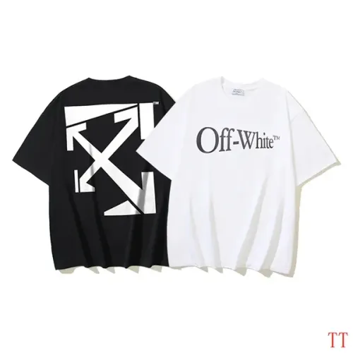 Cheap Off-White T-Shirts Short Sleeved For Unisex #1404488 Replica Wholesale [$32.00 USD] [ITEM#1404488] on Replica Off-White T-Shirts
