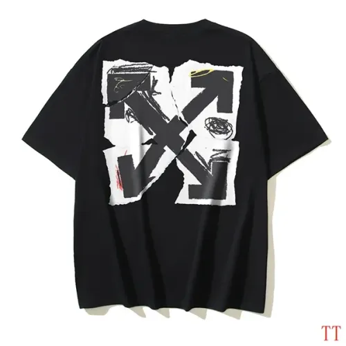 Cheap Off-White T-Shirts Short Sleeved For Unisex #1404501 Replica Wholesale [$32.00 USD] [ITEM#1404501] on Replica Off-White T-Shirts