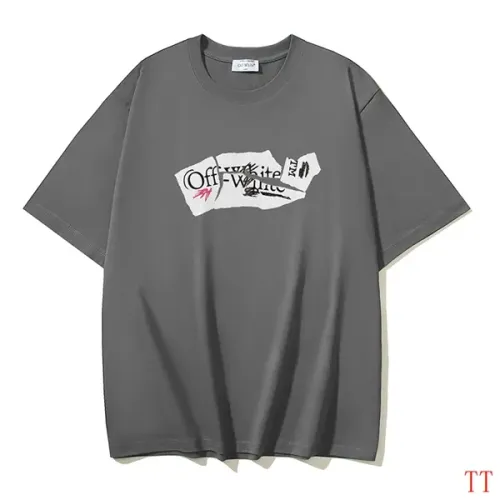 Off-White T-Shirts Short Sleeved For Unisex #1404502