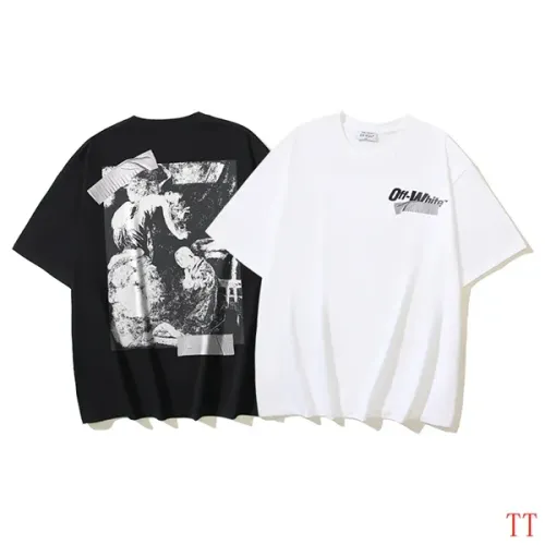 Cheap Off-White T-Shirts Short Sleeved For Unisex #1404508 Replica Wholesale [$29.00 USD] [ITEM#1404508] on Replica Off-White T-Shirts