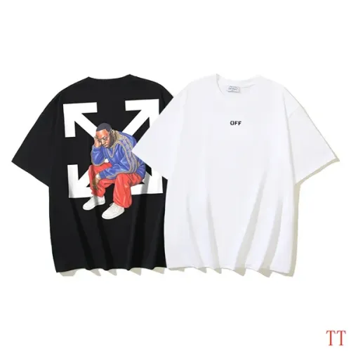 Cheap Off-White T-Shirts Short Sleeved For Unisex #1404512 Replica Wholesale [$29.00 USD] [ITEM#1404512] on Replica Off-White T-Shirts