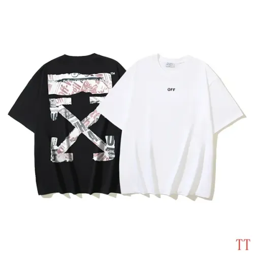 Cheap Off-White T-Shirts Short Sleeved For Unisex #1404515 Replica Wholesale [$29.00 USD] [ITEM#1404515] on Replica Off-White T-Shirts