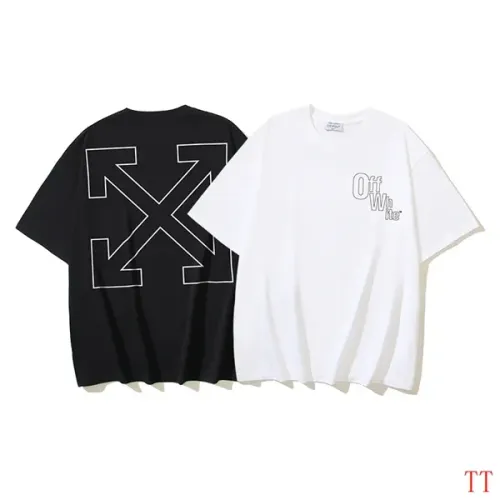Cheap Off-White T-Shirts Short Sleeved For Unisex #1404524 Replica Wholesale [$29.00 USD] [ITEM#1404524] on Replica Off-White T-Shirts