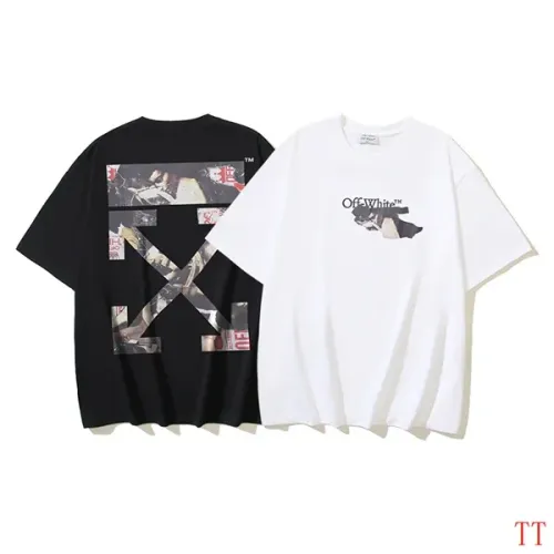Cheap Off-White T-Shirts Short Sleeved For Unisex #1404529 Replica Wholesale [$29.00 USD] [ITEM#1404529] on Replica Off-White T-Shirts