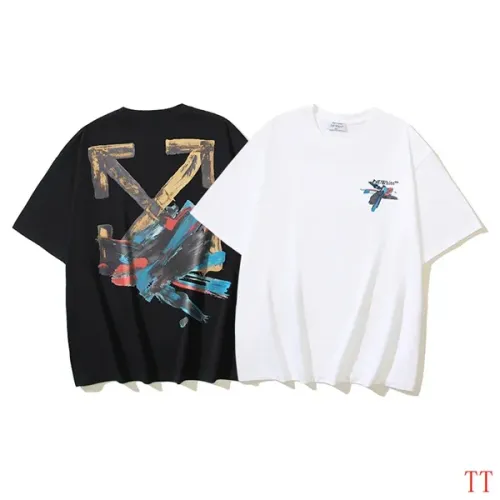 Cheap Off-White T-Shirts Short Sleeved For Unisex #1404539 Replica Wholesale [$29.00 USD] [ITEM#1404539] on Replica Off-White T-Shirts