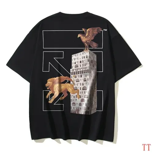 Off-White T-Shirts Short Sleeved For Unisex #1404546
