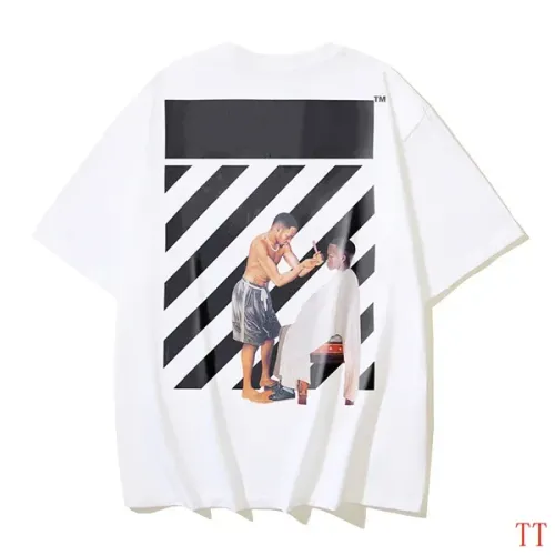 Off-White T-Shirts Short Sleeved For Unisex #1404549