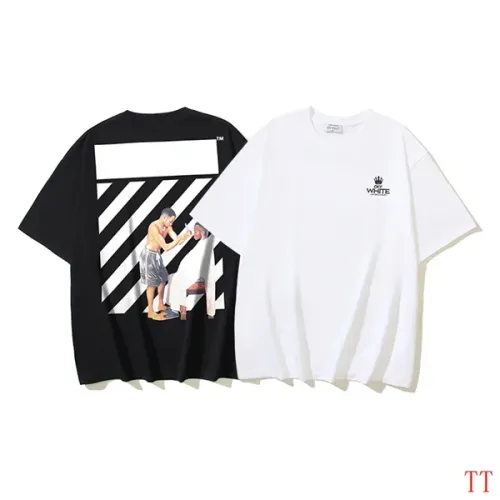 Cheap Off-White T-Shirts Short Sleeved For Unisex #1404549 Replica Wholesale [$29.00 USD] [ITEM#1404549] on Replica Off-White T-Shirts