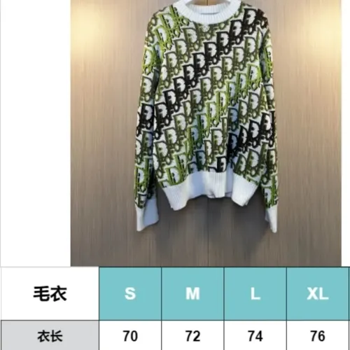 Cheap Christian Dior Sweaters Long Sleeved For Unisex #1404568 Replica Wholesale [$85.00 USD] [ITEM#1404568] on Replica Christian Dior Sweaters