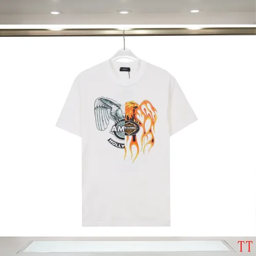 Cheap Amiri T-Shirts Short Sleeved For Unisex #1404586 Replica Wholesale [$32.00 USD] [ITEM#1404586] on Replica Amiri T-Shirts
