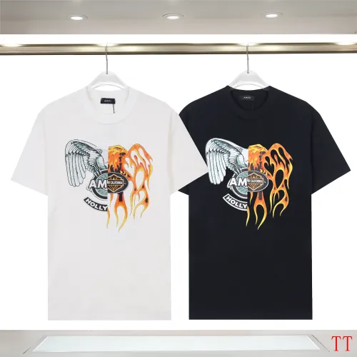 Cheap Amiri T-Shirts Short Sleeved For Unisex #1404587 Replica Wholesale [$32.00 USD] [ITEM#1404587] on Replica Amiri T-Shirts