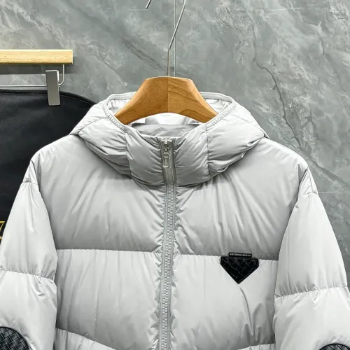 Cheap Bottega Veneta BV Down Feather Coat Long Sleeved For Men #1404755 Replica Wholesale [$212.00 USD] [ITEM#1404755] on Replica Bottega Veneta BV Down Feather Coat