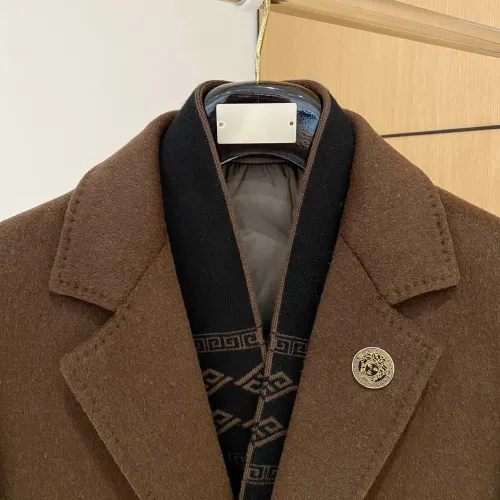 Cheap Versace Coats Long Sleeved For Men #1404759 Replica Wholesale [$314.05 USD] [ITEM#1404759] on Replica Versace Coats