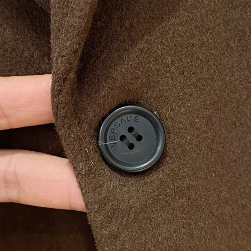 Cheap Versace Coats Long Sleeved For Men #1404759 Replica Wholesale [$314.05 USD] [ITEM#1404759] on Replica Versace Coats