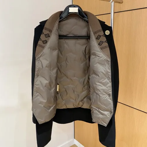 Cheap Versace Coats Long Sleeved For Men #1404760 Replica Wholesale [$314.05 USD] [ITEM#1404760] on Replica Versace Coats