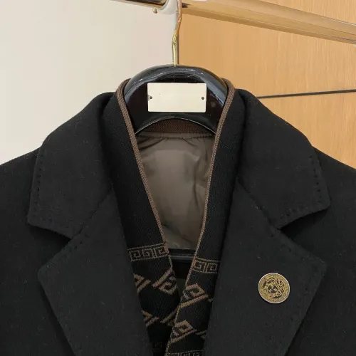Cheap Versace Coats Long Sleeved For Men #1404760 Replica Wholesale [$314.05 USD] [ITEM#1404760] on Replica Versace Coats