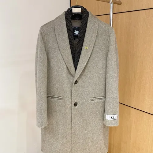 Christian Dior Coats Long Sleeved For Men #1404761