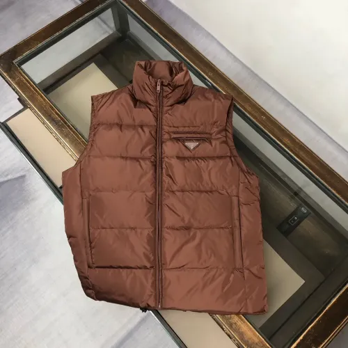 Cheap Prada Down Feather Coat Sleeveless For Men #1404782 Replica Wholesale [$155.00 USD] [ITEM#1404782] on Replica Prada Down Feather Coat