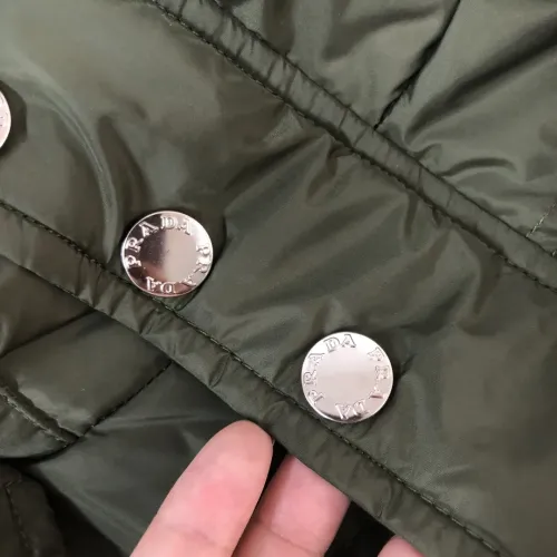 Cheap Prada Down Feather Coat Long Sleeved For Men #1404795 Replica Wholesale [$195.00 USD] [ITEM#1404795] on Replica Prada Down Feather Coat