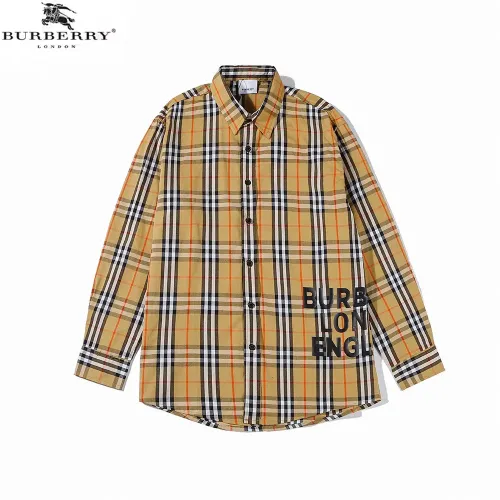 Burberry Shirts Long Sleeved For Men #1404826