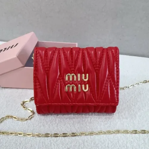 Cheap MIU MIU Wallets For Women #1404930 Replica Wholesale [$34.00 USD] [ITEM#1404930] on Replica MIU MIU Wallets