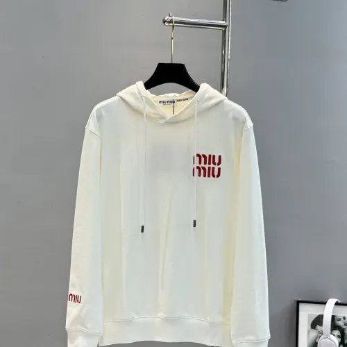 Cheap MIU MIU Hoodies Long Sleeved For Men #1405092 Replica Wholesale [$85.00 USD] [ITEM#1405092] on Replica MIU MIU Hoodies