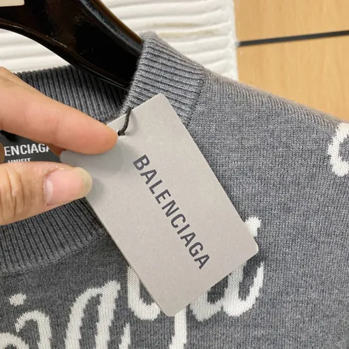 Cheap Balenciaga Sweaters Long Sleeved For Men #1405105 Replica Wholesale [$85.00 USD] [ITEM#1405105] on Replica Balenciaga Sweaters