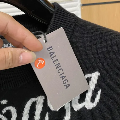 Cheap Balenciaga Sweaters Long Sleeved For Men #1405106 Replica Wholesale [$85.00 USD] [ITEM#1405106] on Replica Balenciaga Sweaters