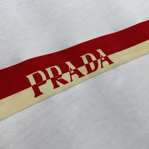 Cheap Prada T-Shirts Short Sleeved For Unisex #1405140 Replica Wholesale [$64.00 USD] [ITEM#1405140] on Replica Prada T-Shirts