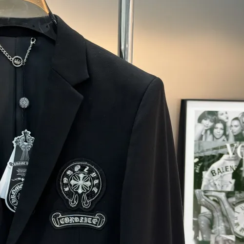 Cheap Chrome Hearts Jackets Long Sleeved For Men #1405206 Replica Wholesale [$145.00 USD] [ITEM#1405206] on Replica Chrome Hearts Jackets