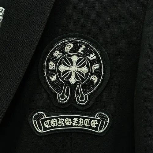 Cheap Chrome Hearts Jackets Long Sleeved For Men #1405206 Replica Wholesale [$145.00 USD] [ITEM#1405206] on Replica Chrome Hearts Jackets