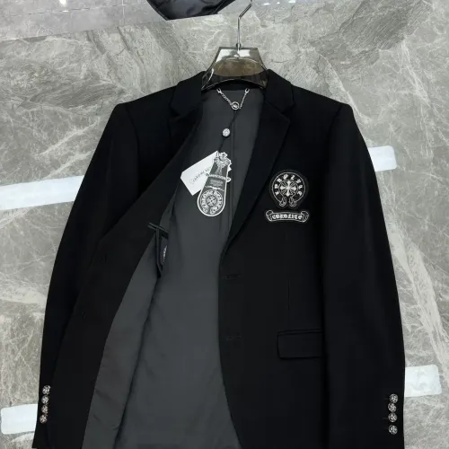 Cheap Chrome Hearts Jackets Long Sleeved For Men #1405206 Replica Wholesale [$145.00 USD] [ITEM#1405206] on Replica Chrome Hearts Jackets