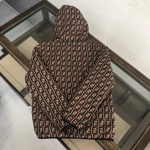 Cheap Fendi Down Feather Coat Long Sleeved For Men #1405207 Replica Wholesale [$155.00 USD] [ITEM#1405207] on Replica Fendi Down Feather Coat