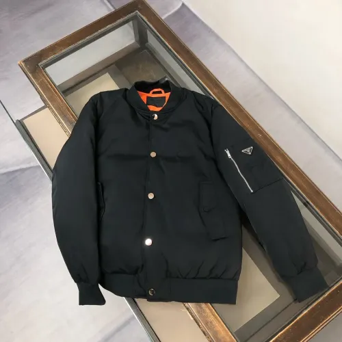 Prada Down Feather Coat Long Sleeved For Men #1405208