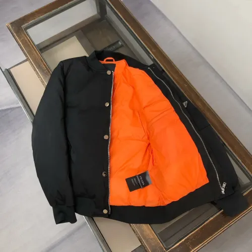 Cheap Prada Down Feather Coat Long Sleeved For Men #1405208 Replica Wholesale [$200.00 USD] [ITEM#1405208] on Replica Prada Down Feather Coat