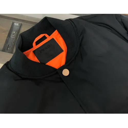 Cheap Prada Down Feather Coat Long Sleeved For Men #1405208 Replica Wholesale [$200.00 USD] [ITEM#1405208] on Replica Prada Down Feather Coat