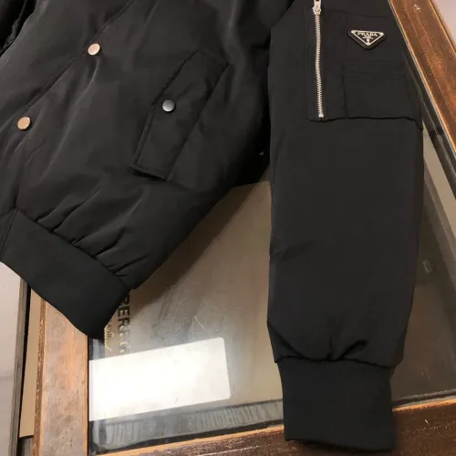 Cheap Prada Down Feather Coat Long Sleeved For Men #1405208 Replica Wholesale [$200.00 USD] [ITEM#1405208] on Replica Prada Down Feather Coat