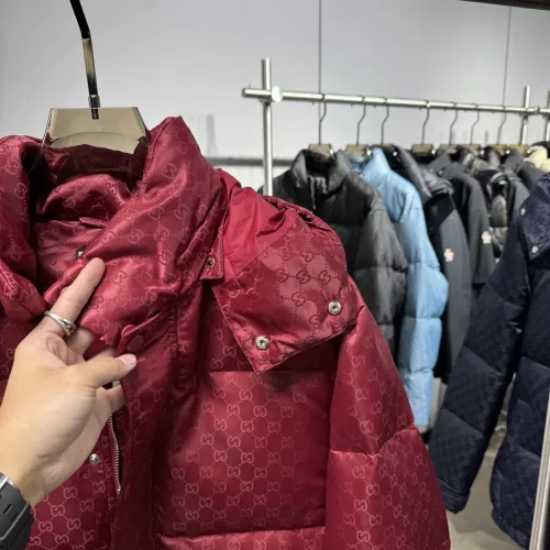 Cheap Gucci Down Feather Coat Long Sleeved For Men #1405217 Replica Wholesale [$185.00 USD] [ITEM#1405217] on Replica Gucci Down Feather Coat