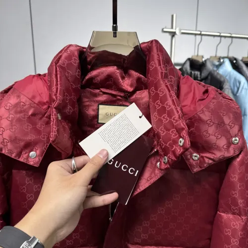 Cheap Gucci Down Feather Coat Long Sleeved For Men #1405217 Replica Wholesale [$185.00 USD] [ITEM#1405217] on Replica Gucci Down Feather Coat