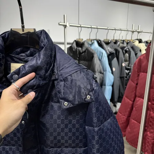 Cheap Gucci Down Feather Coat Long Sleeved For Men #1405218 Replica Wholesale [$185.00 USD] [ITEM#1405218] on Replica Gucci Down Feather Coat