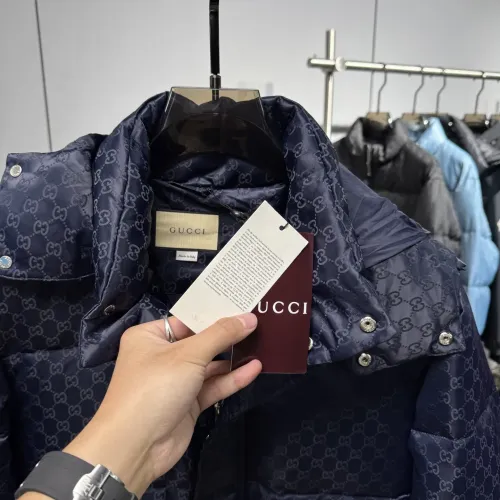 Cheap Gucci Down Feather Coat Long Sleeved For Men #1405218 Replica Wholesale [$185.00 USD] [ITEM#1405218] on Replica Gucci Down Feather Coat