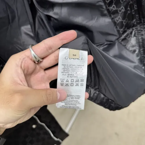 Cheap Gucci Down Feather Coat Long Sleeved For Men #1405219 Replica Wholesale [$185.00 USD] [ITEM#1405219] on Replica Gucci Down Feather Coat