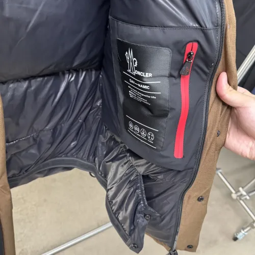 Cheap Moncler Down Feather Coat Long Sleeved For Men #1405231 Replica Wholesale [$240.00 USD] [ITEM#1405231] on Replica Moncler Down Feather Coat