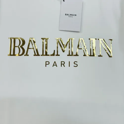 Cheap Balmain T-Shirts Short Sleeved For Men #1405234 Replica Wholesale [$76.00 USD] [ITEM#1405234] on Replica Balmain T-Shirts